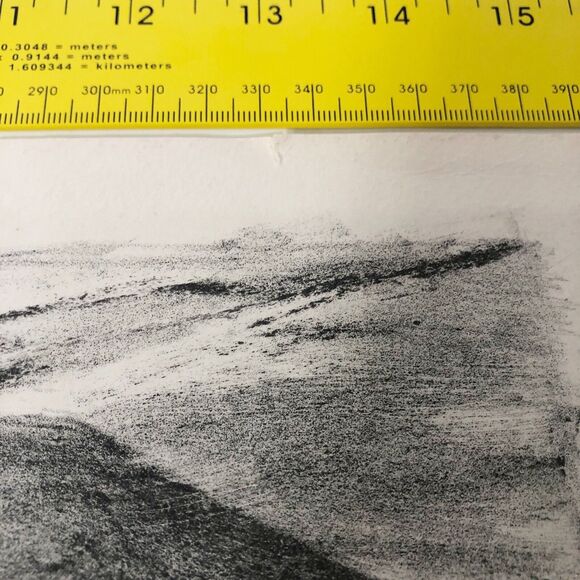 Jeanne Moment Art Print Reed College Coast Range Oregon 1952 Mountain Town  #5/? - Picture 5 of 16